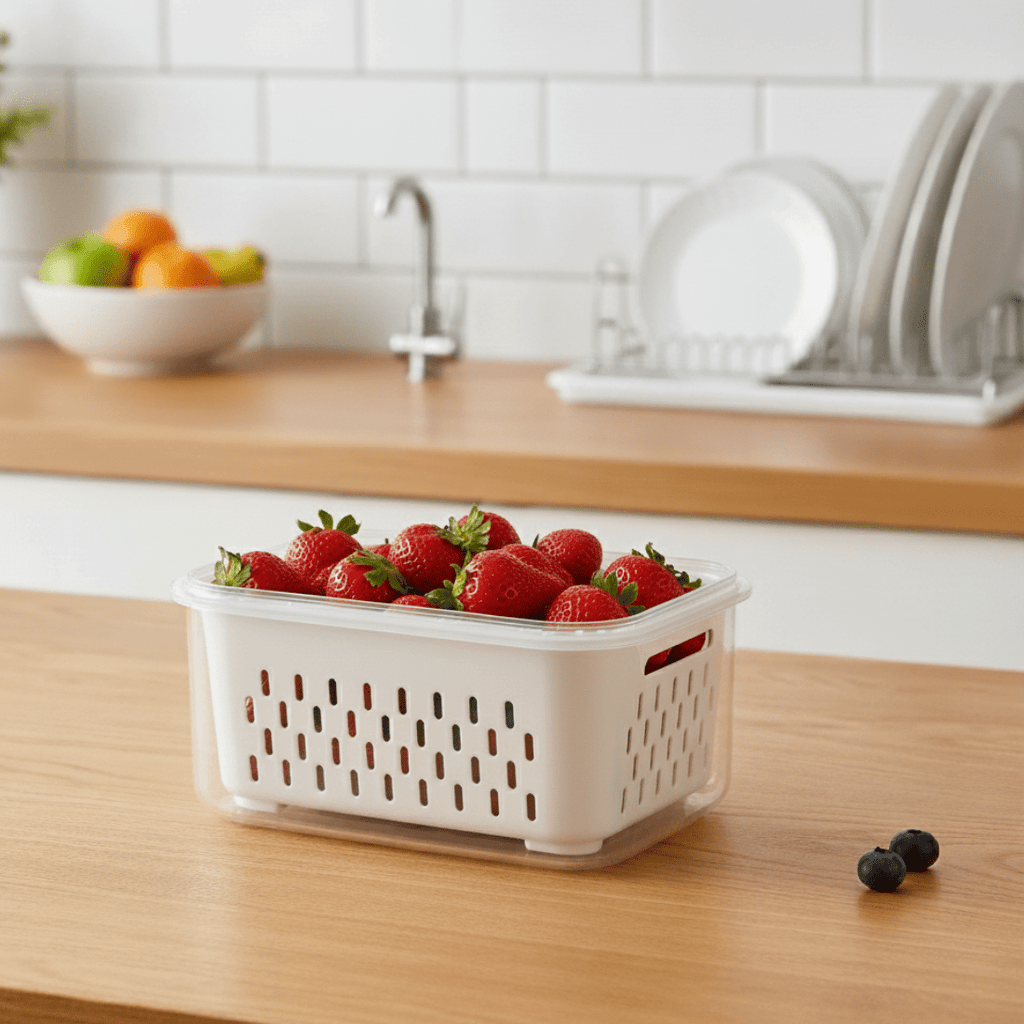 Multifunctional Plastic Sealed Rectangular 800ml Storage Box(Pack of 2)