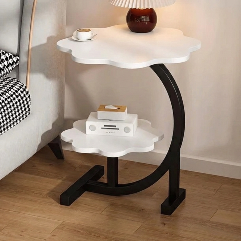 Multi-Purpose Wooden Bedside and Sofa Side Table