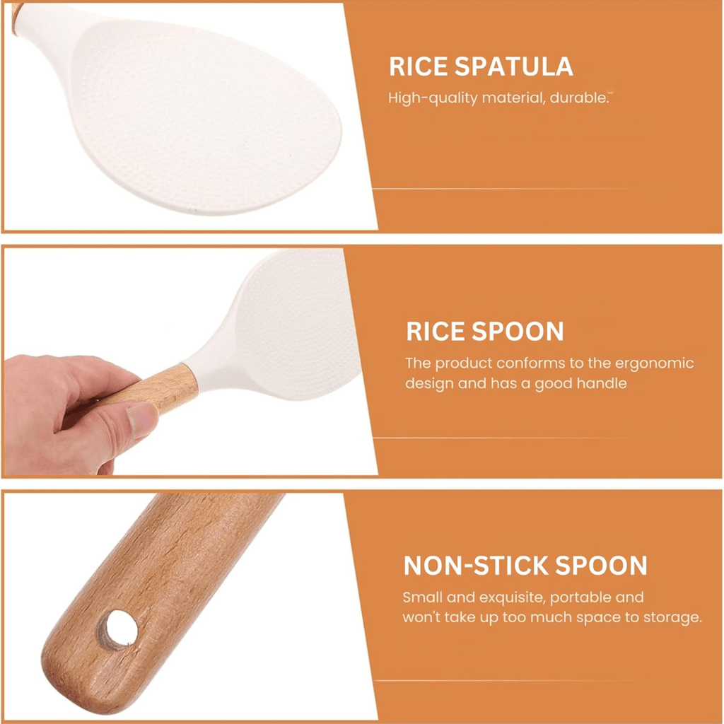 Silicone Non-Stick Rice Spoon