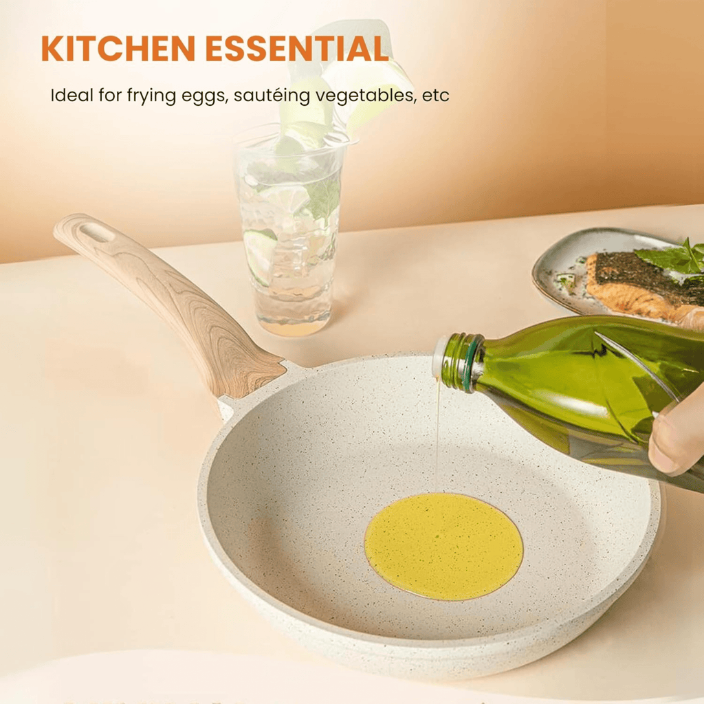 Maifan Stone Non-Stick Frying Pan with Induction Base (20CM)