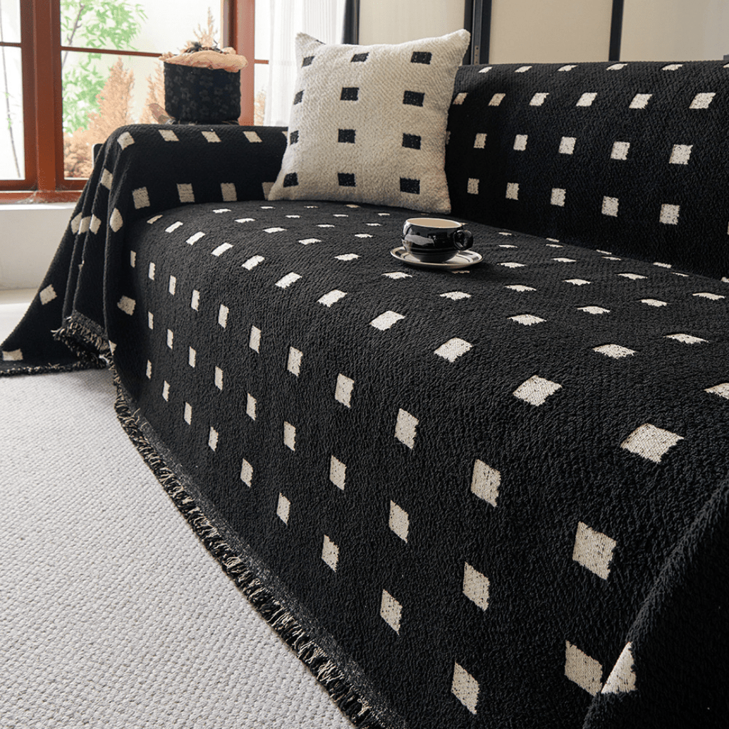 Multi-Purpose Plush Chenille Anti-Slip Full Sofa Cover