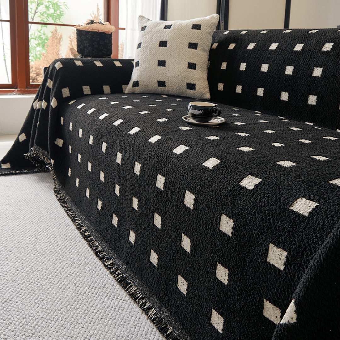 Multi-Purpose Plush Chenille Anti-Slip Full Sofa Cover