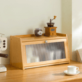 Multifunctional Bamboo Wood Kitchen Countertop Storage Rack(Wooden-50cm)