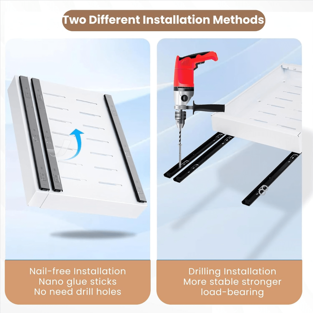 Slide Ease Kitchen Drawer Rack