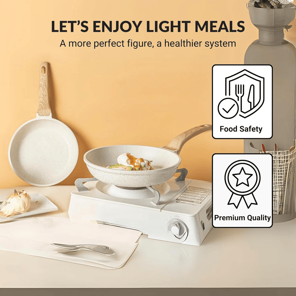 Maifan Stone Non-Stick Frying Pan with Induction Base (20CM)