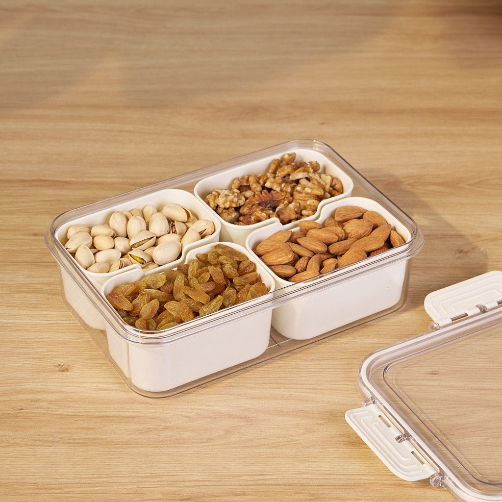 Multi Compartments Food Storage Box (4 COMPARTMENT)