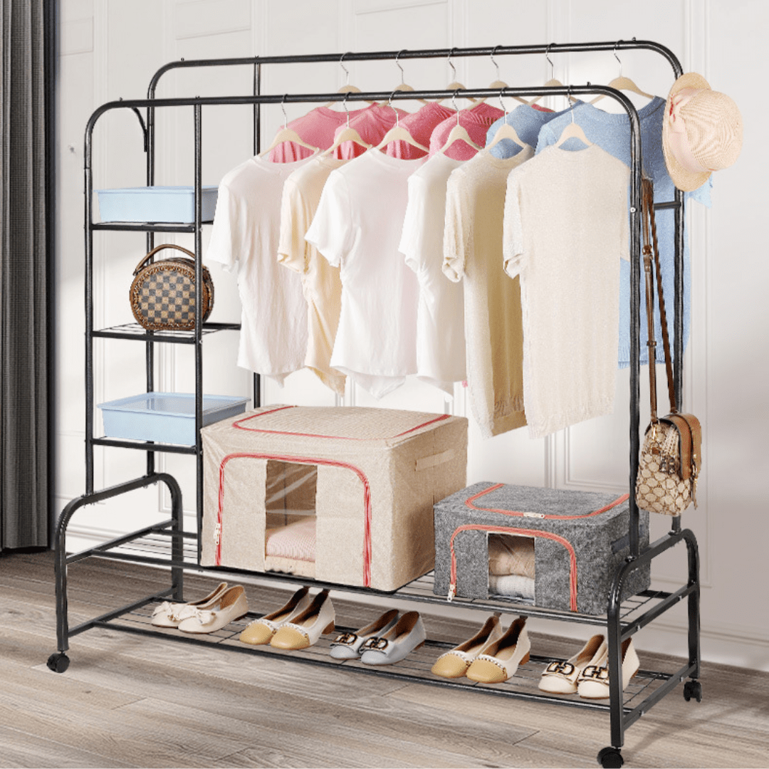 Multifunctional Cloth and Shoe Rack