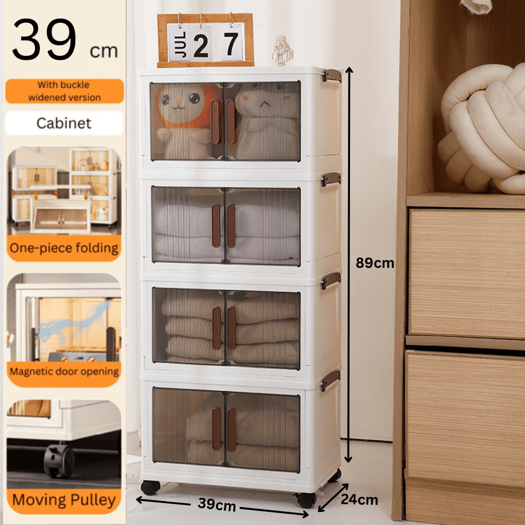 Space Saver Foldable Storage Cabinet