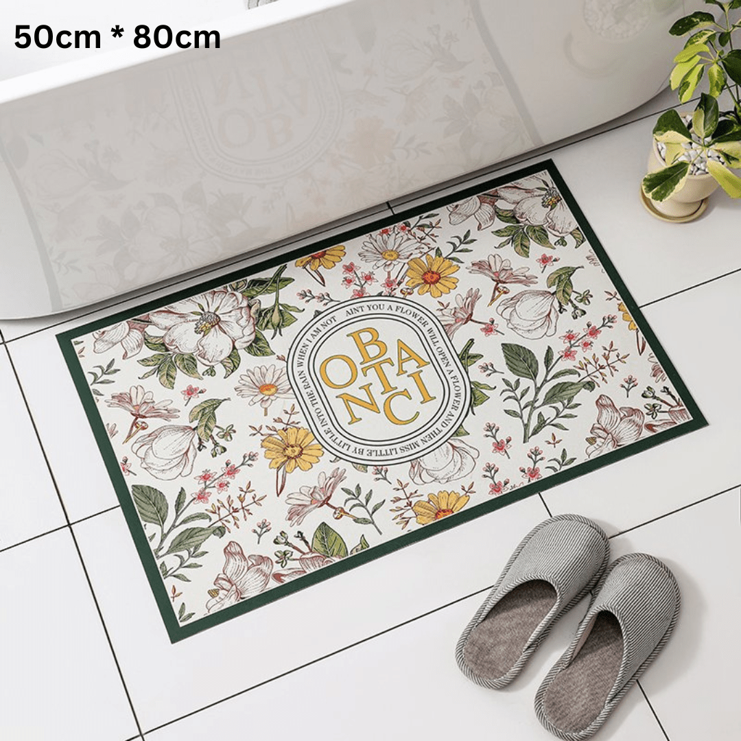 Multipurpose Waterproof Leather Foot Mats (Rectangular Style-4)