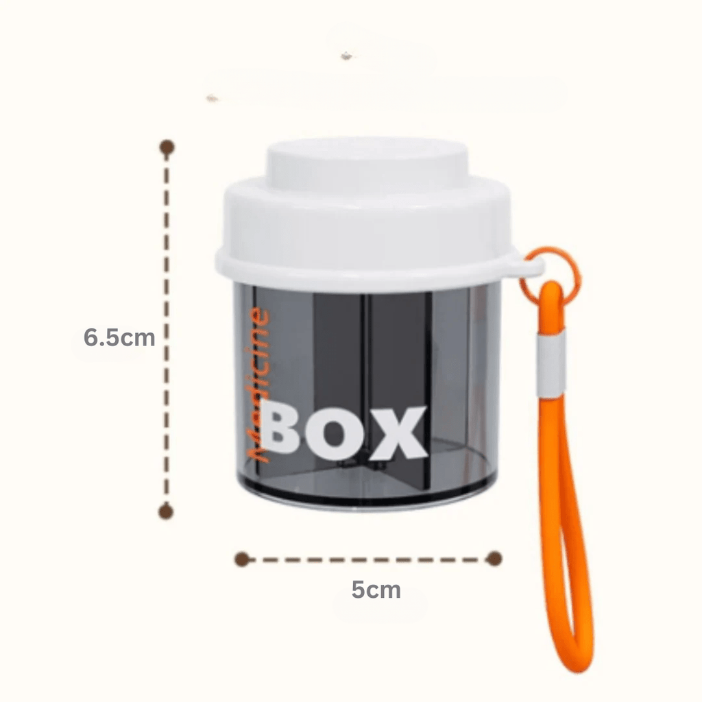 Portable Mini Medicine Organizer (Pack of 1)