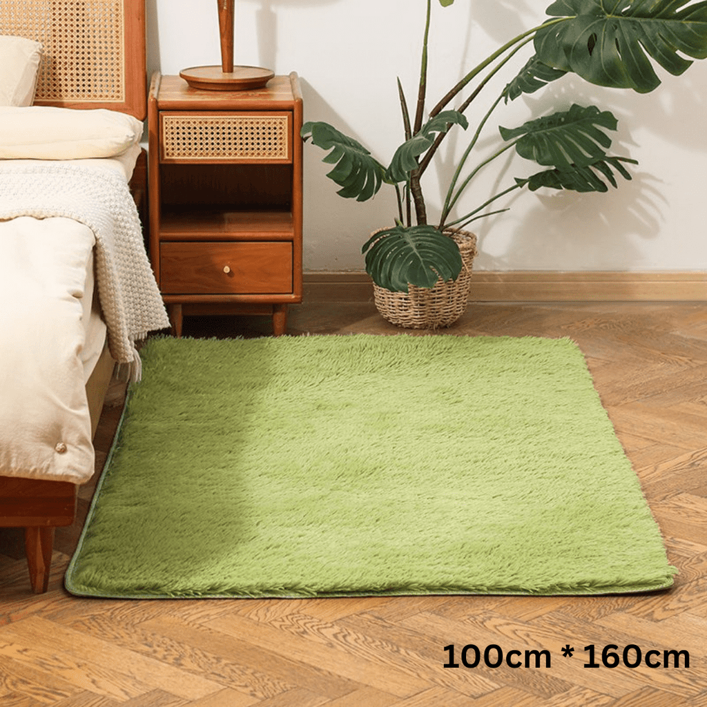 Ultra-Soft Silk Wool Living Room Carpet