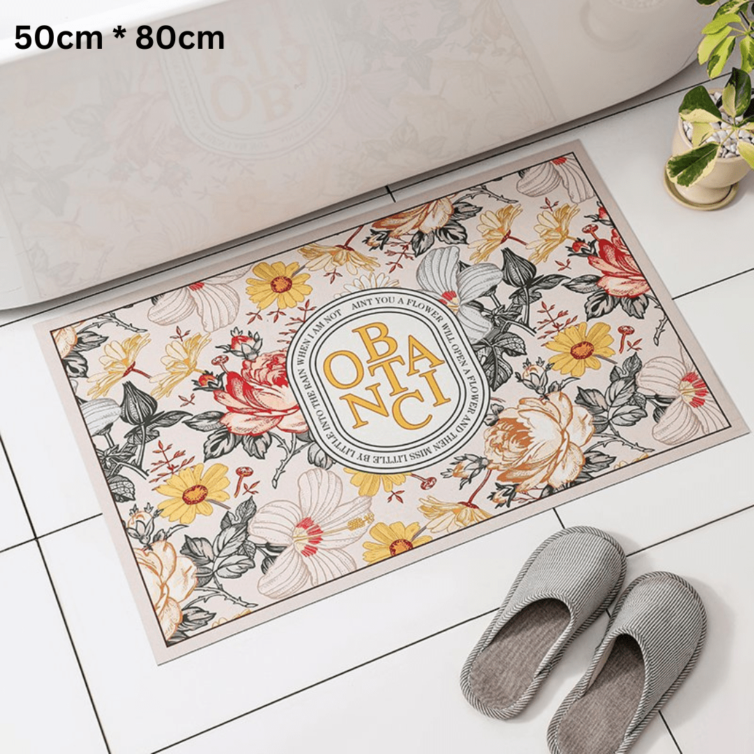 Multipurpose Waterproof Leather Foot Mats (Rectangular Style-1)