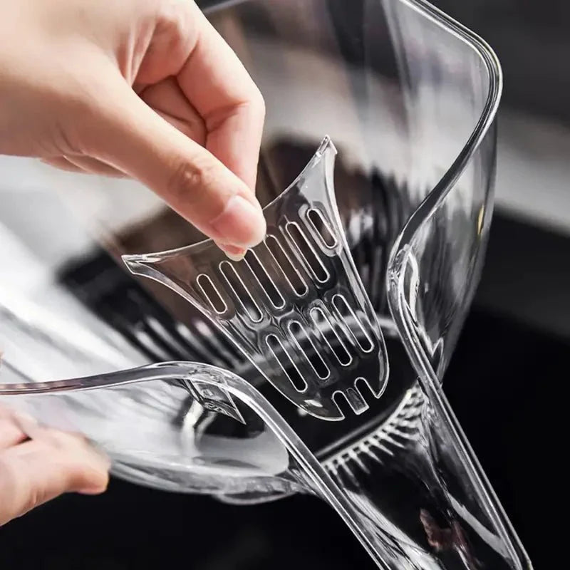 Kitchen Sink Drain Basket Funnel