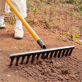 Multifunctional Iron Twisted Garden Rake