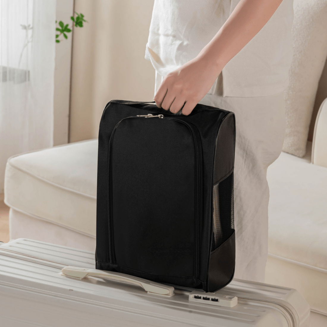 Compact & Durable Travel Shoe Storage Bag