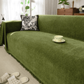 Elegance Chenille Sofa Cover :[EM-SC-13] (Green)