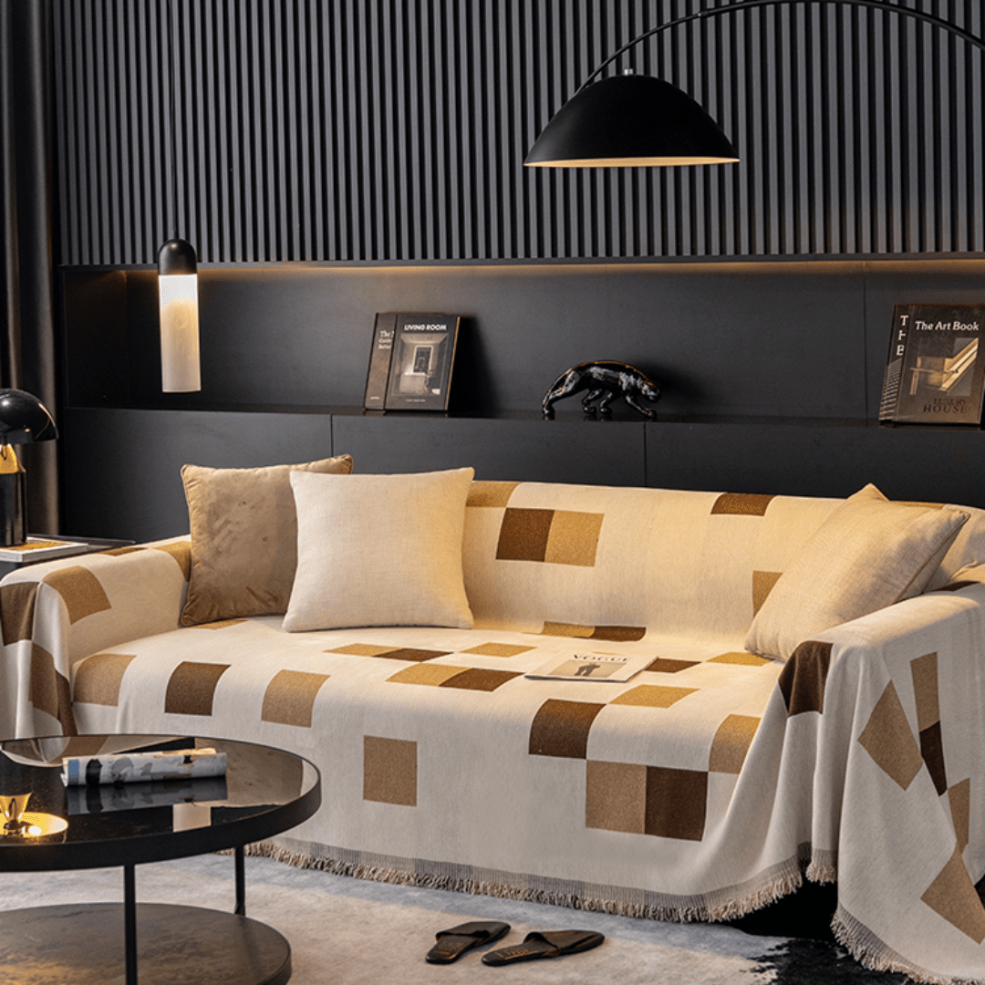 Elegance Chenille Sofa Cover : [EM-SC-19] (Style-2)