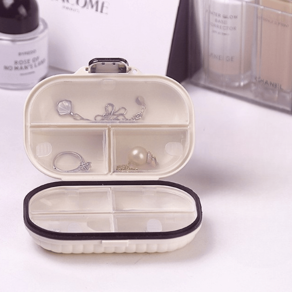 Multipurpose 7-Day Travel Pill And Storage Organizer Box