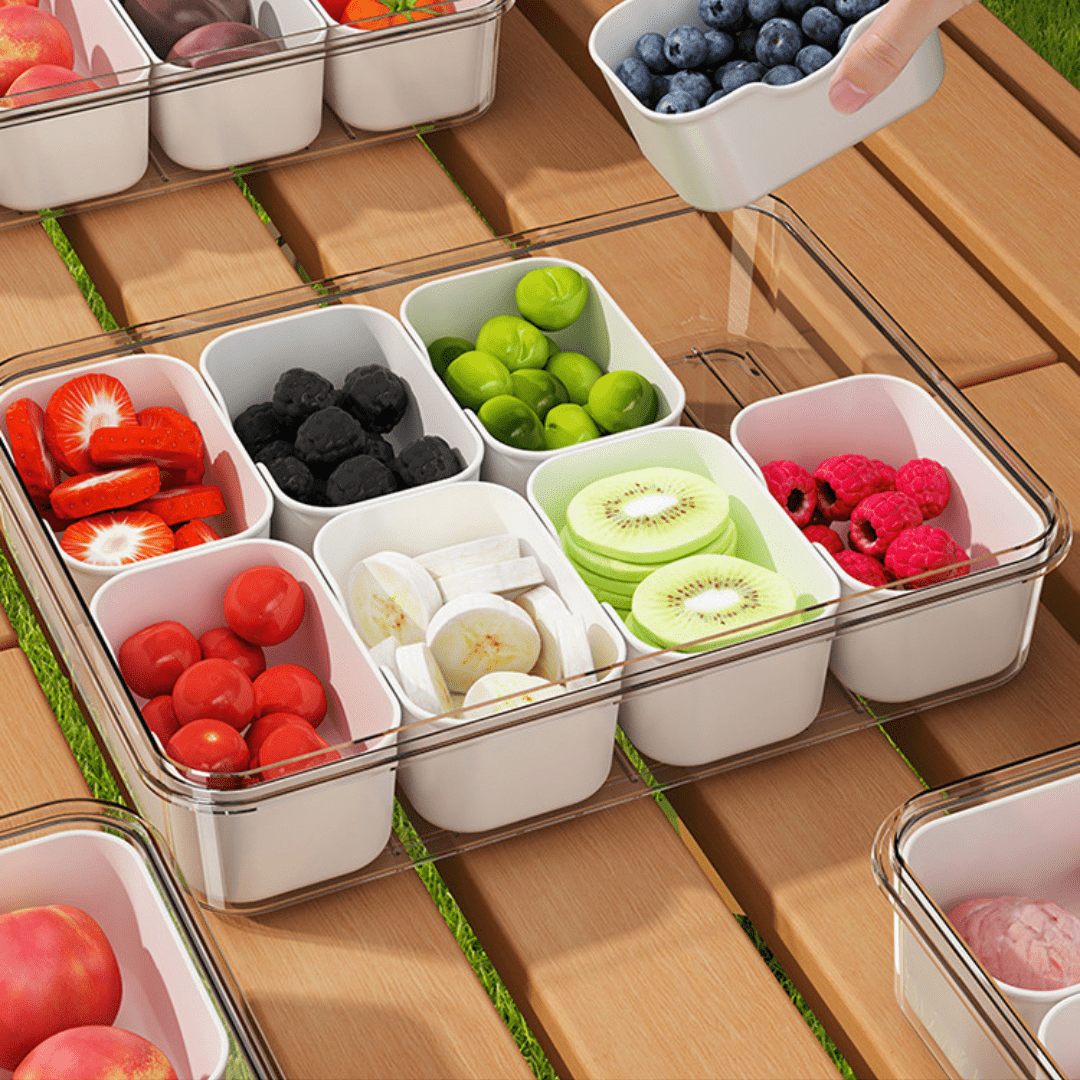 Portable Grid Food Storage Box