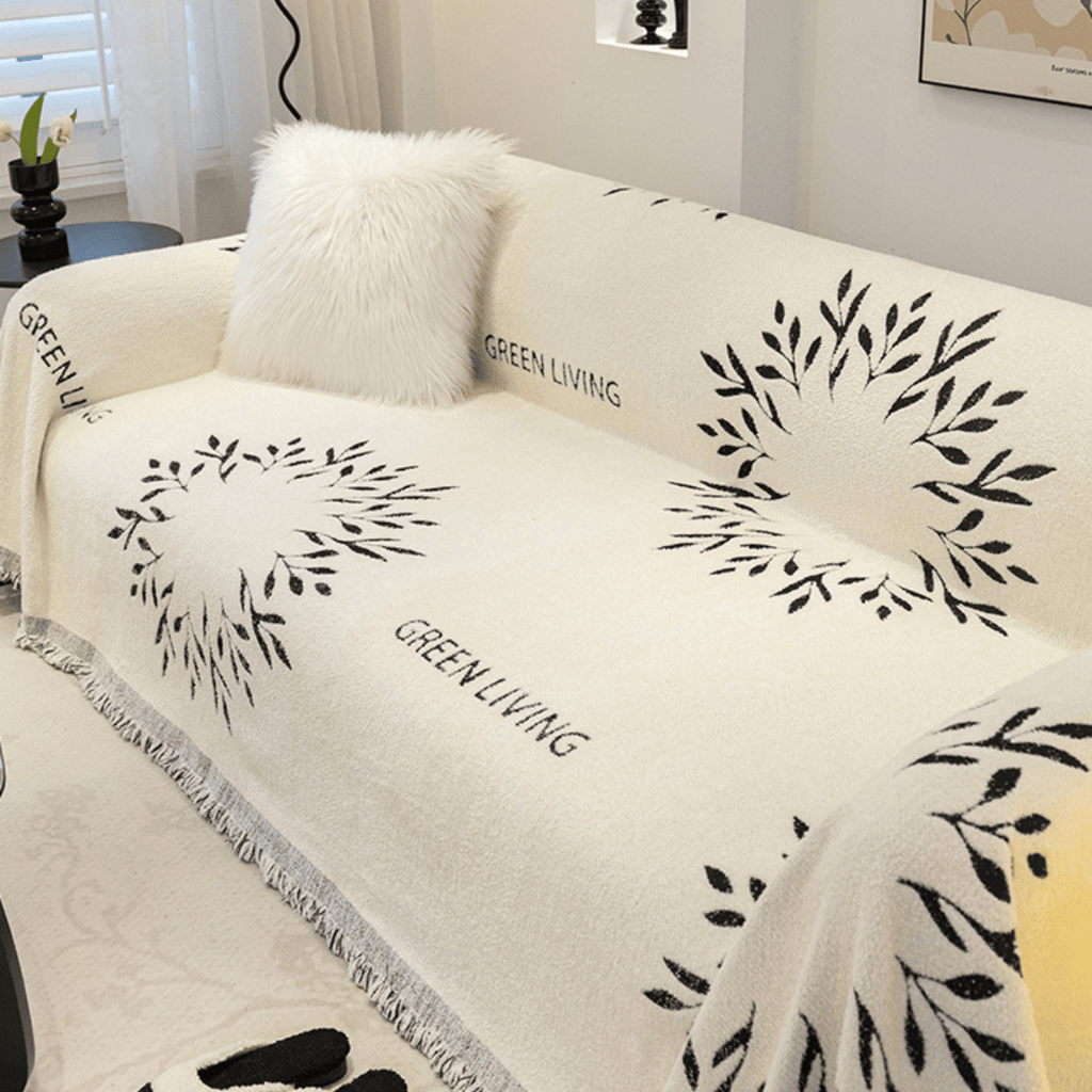Elegance Chenille Sofa Cover :[EM-SC-26] (Style-1)