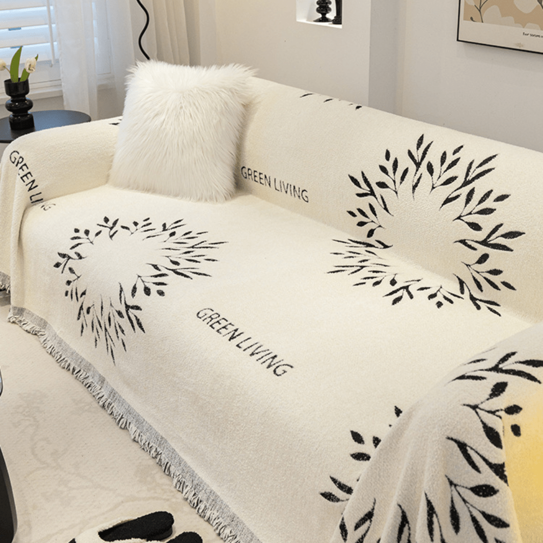 Elegance Chenille Sofa Cover :[EM-SC-26] (Style-1)