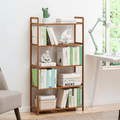 Multi-Purpose Bamboo Wood Floor-Standing Storage Rack (5 Tier-68cm)
