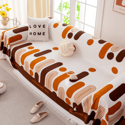 Elegance Chenille Sofa Cover :[EM-SC-05]