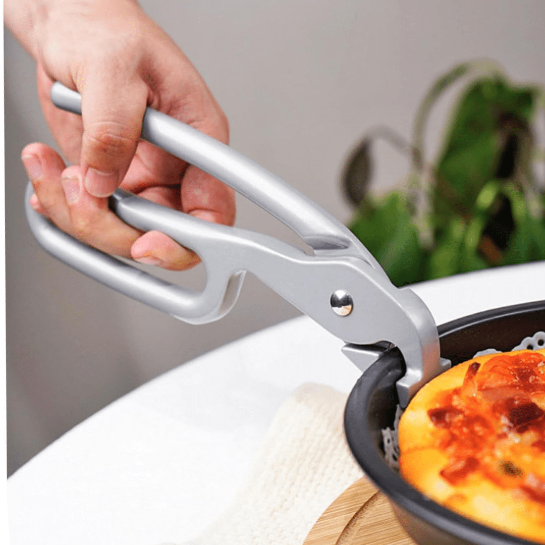 Heavy-Duty Aluminum Hot Plate Gripper Tongs