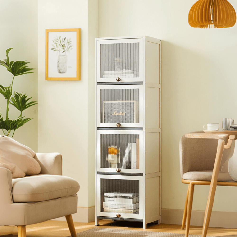 Multi-Storage Wardrobe Cabinet (4-Layer)