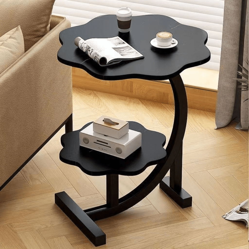 Multi-Purpose Wooden Bedside and Sofa Side Table