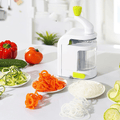 Multi-Functional Hand Crank Vegetable and Fruit Spiral Cutter (27cm)