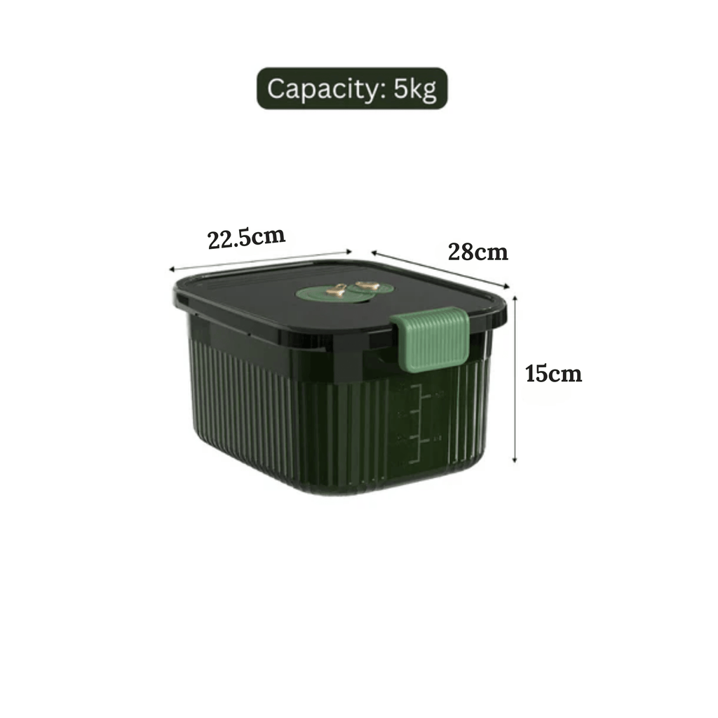 Multi-Purpose Plastic Airtight Food Storage Container With Lid(5Kg)