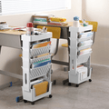 Multi-Purpose Space-Saving Dual Access Book & Stationery Organizer(78cm)
