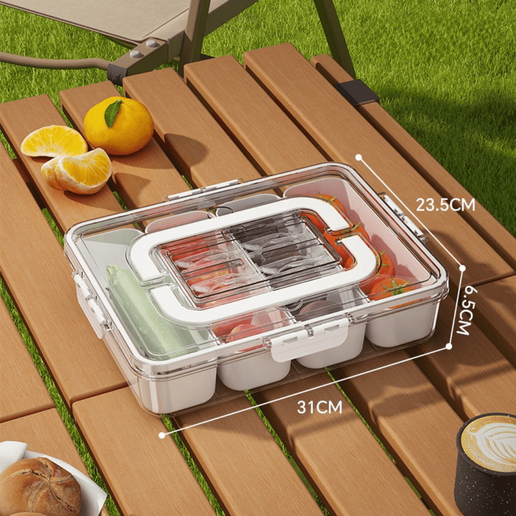 Portable Grid Food Storage Box