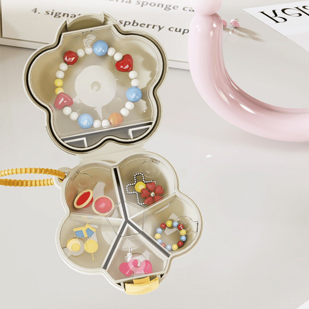 Multi-Purpose Mini Storage Pill & Jewelry Organizer Case (Pack of 1)
