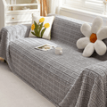 Grey Elegance Chenille Sofa Cover