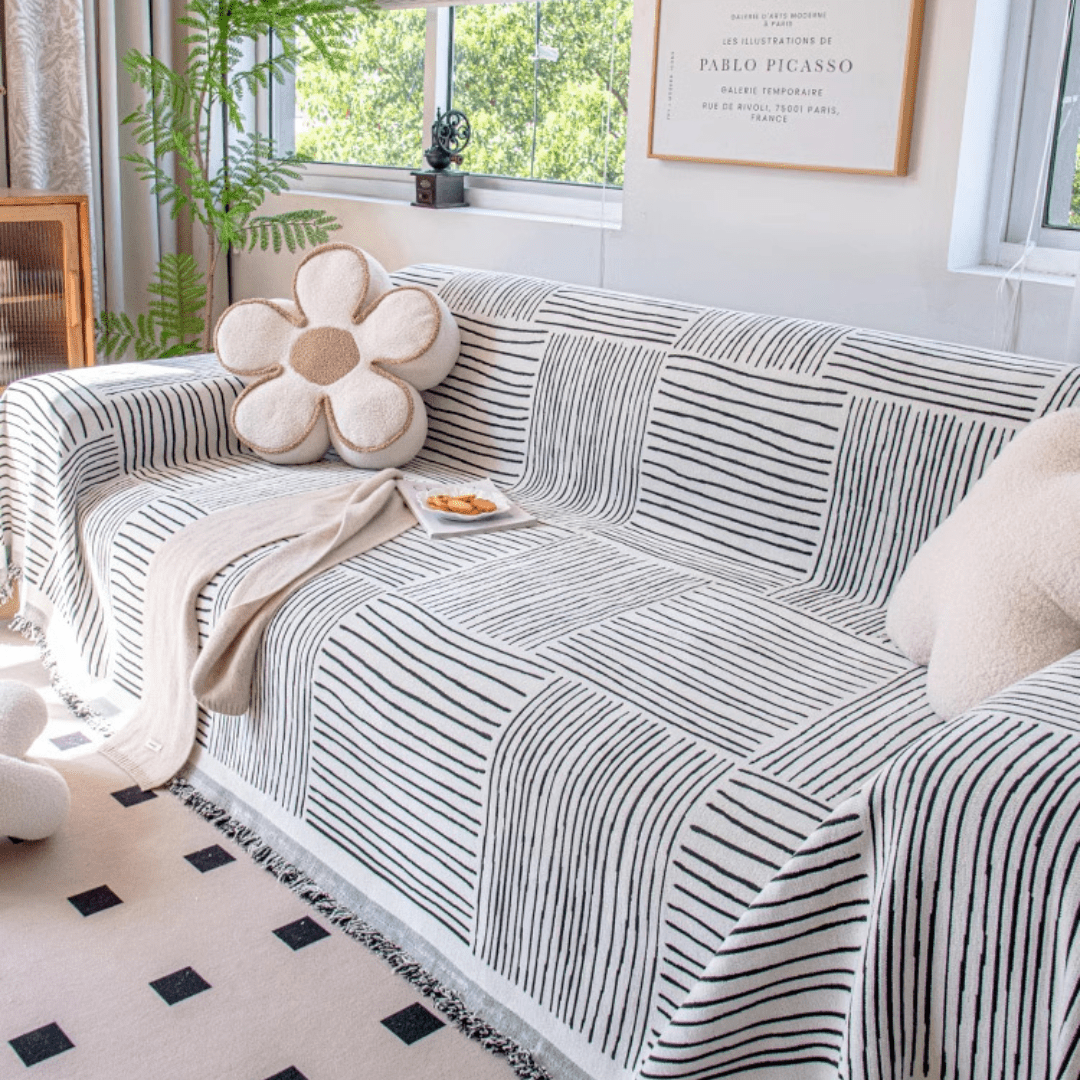 Elegance Chenille Sofa Cover : [EM-SC-09]