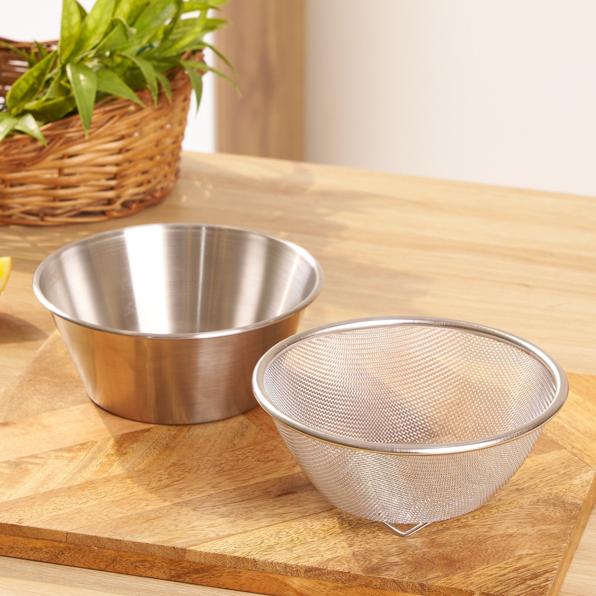 Multi-Purpose Stainless Steel Drain Basket & Strainer