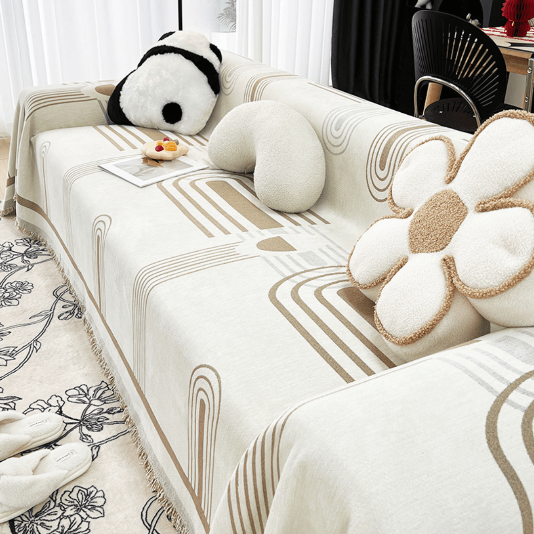 Elegance Chenille Sofa Cover : [EM-SC-08]