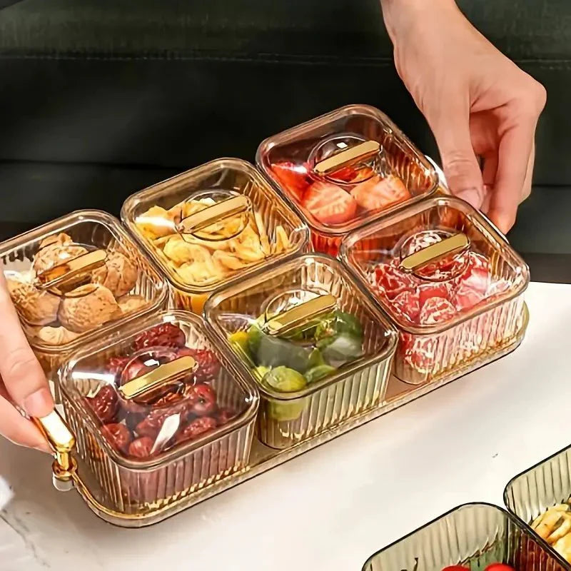 Luxury Serving Tray With Bowls