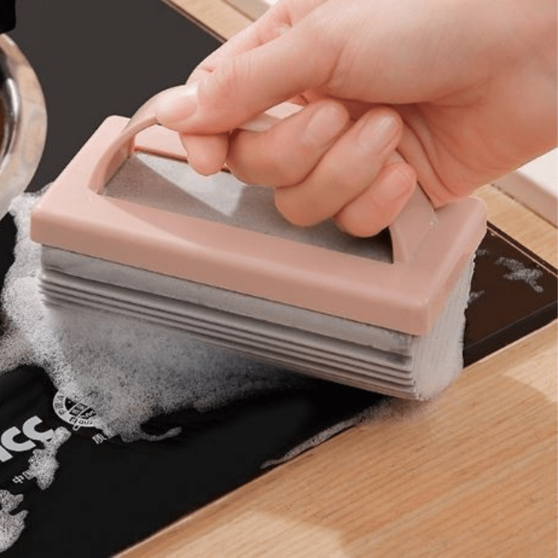 Handheld Mini Cleaning Sponge Mop for Kitchen & Bathroom