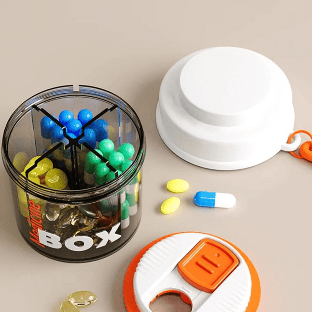 Portable Mini Medicine Organizer (Pack of 1)