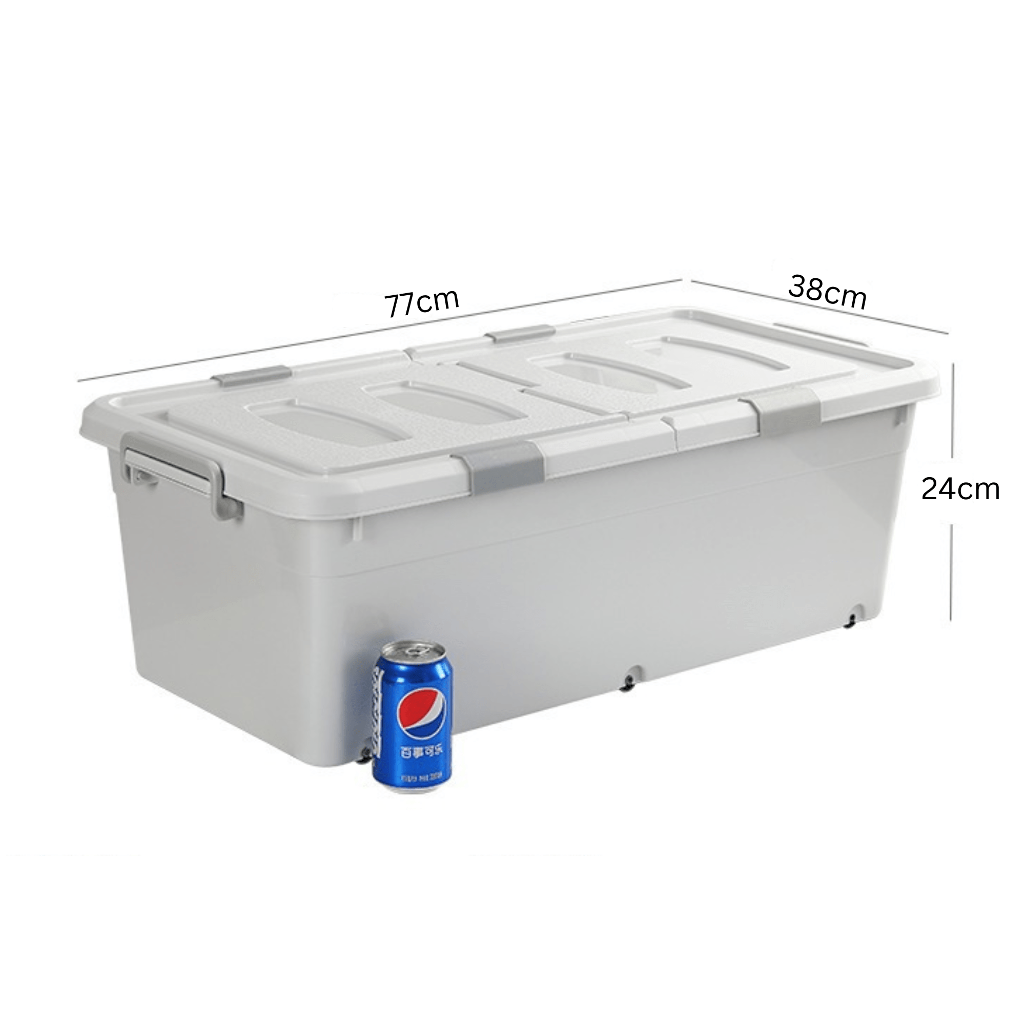 Multifunctional Storage Box with Wheels