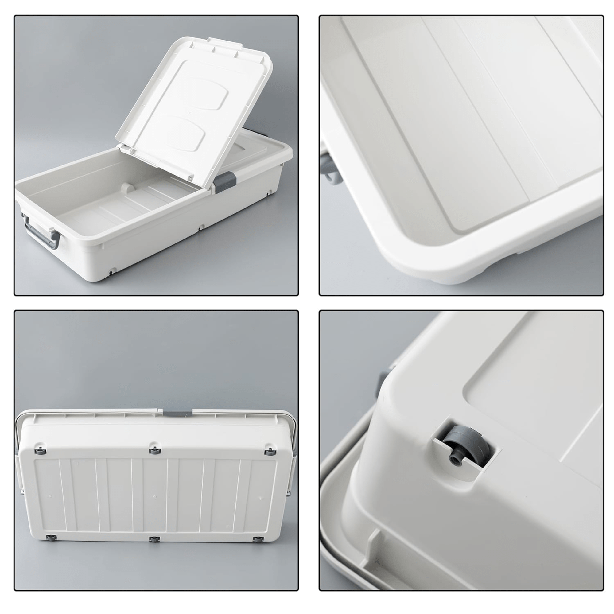 Multifunctional Storage Box with Wheels