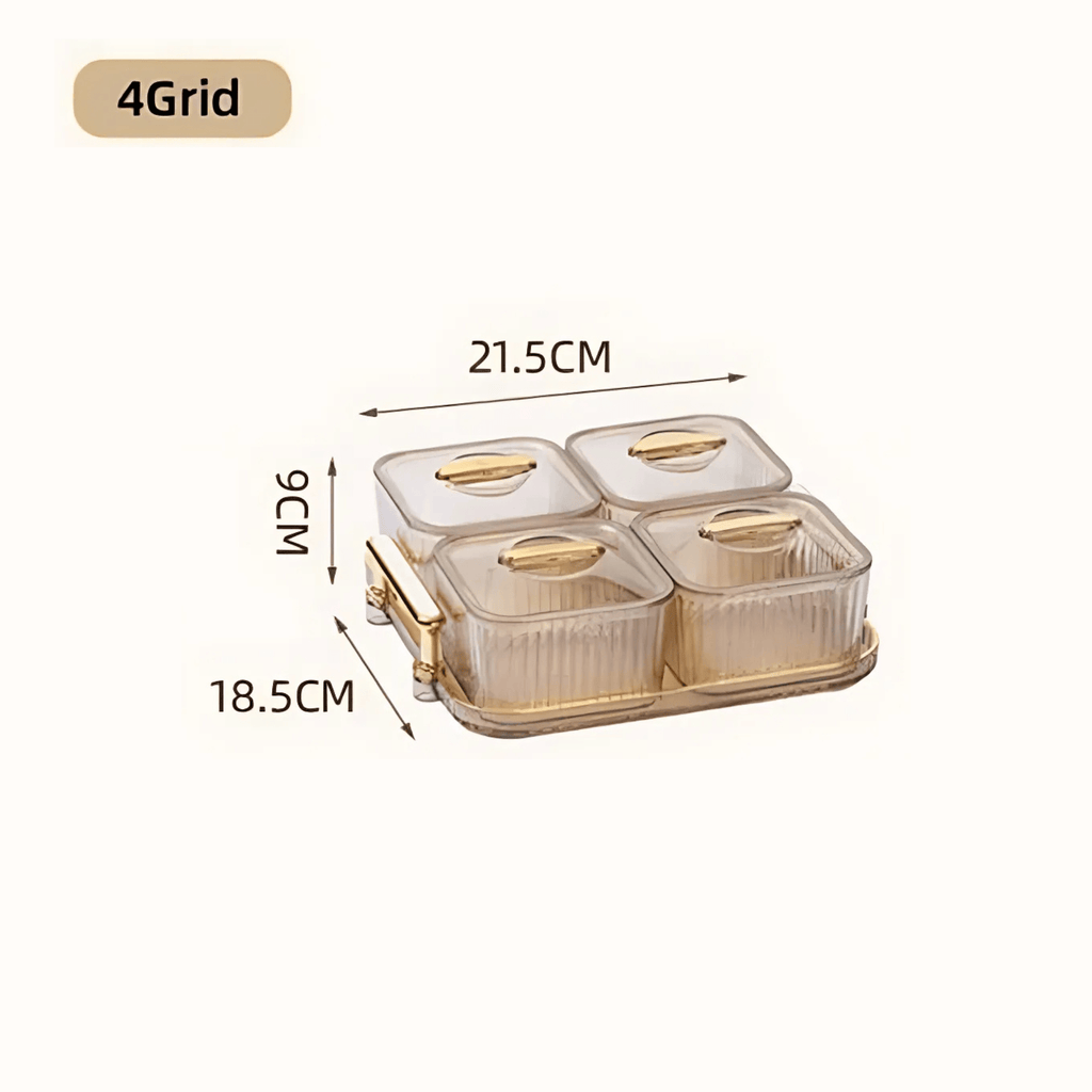 Luxury Serving Tray With Bowls