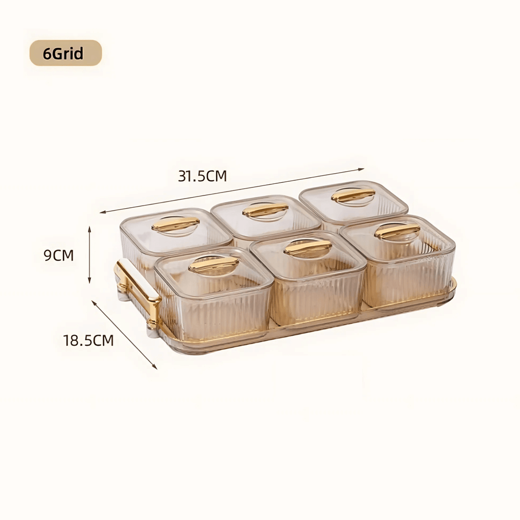 Luxury Serving Tray With Bowls