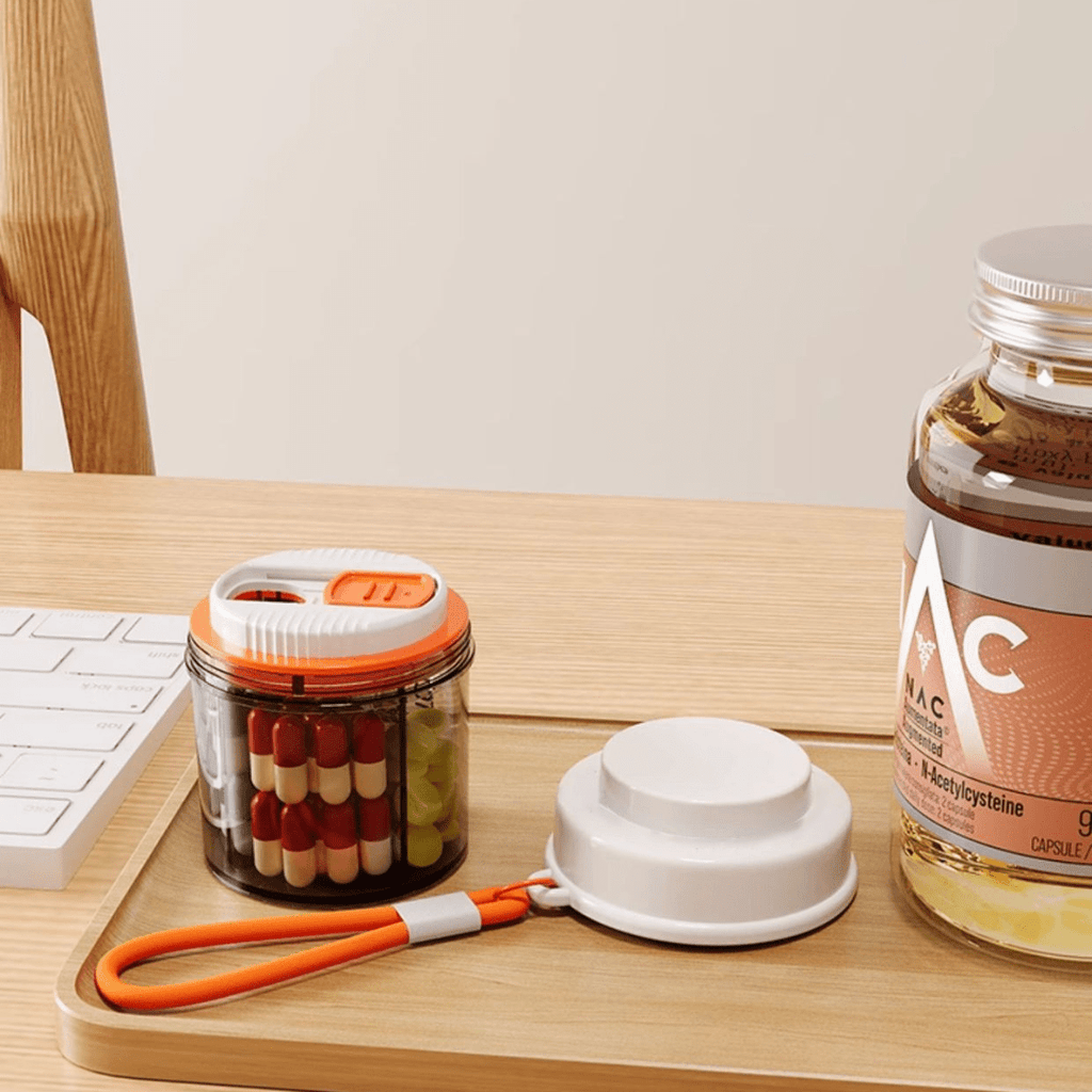 Portable Mini Medicine Organizer (Pack of 1)