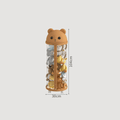 Multipurpose Transparent Plastic Storage Tube with Zipper(30cm)