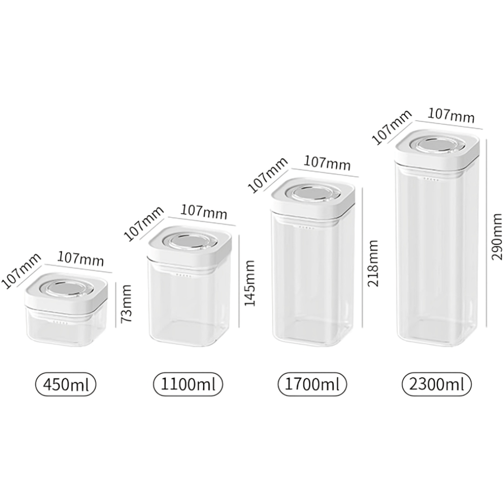 High Capacity Airtight Food Container
