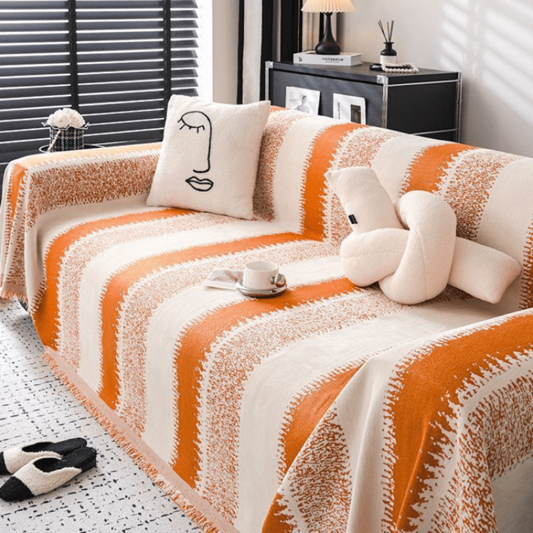 Elegance Chenille Sofa Cover : [EM-SC-10]
